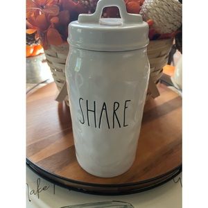 Rae Dunn Share Canister